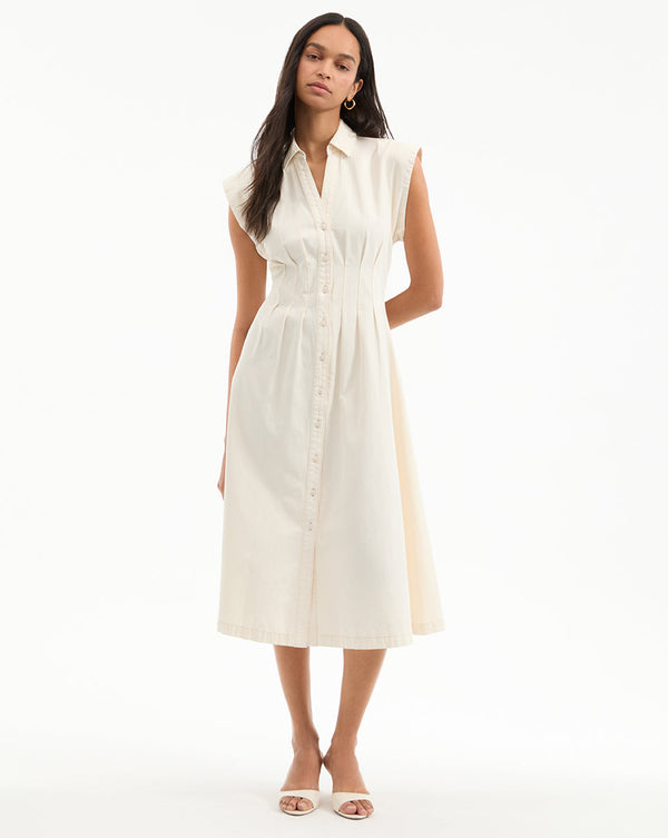 Ruben Cotton Midi Dress