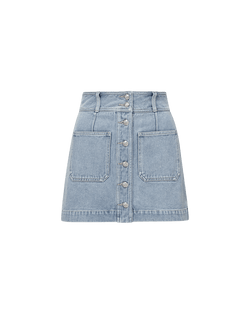 Moxie Denim Mini Skirt