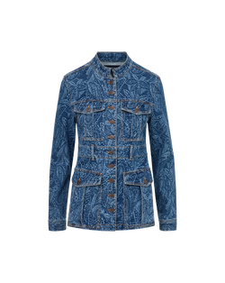 Tika Paisley Denim Jacket