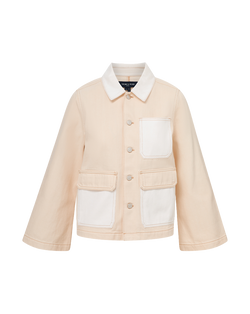 Dahl Cropped Chore Jacket