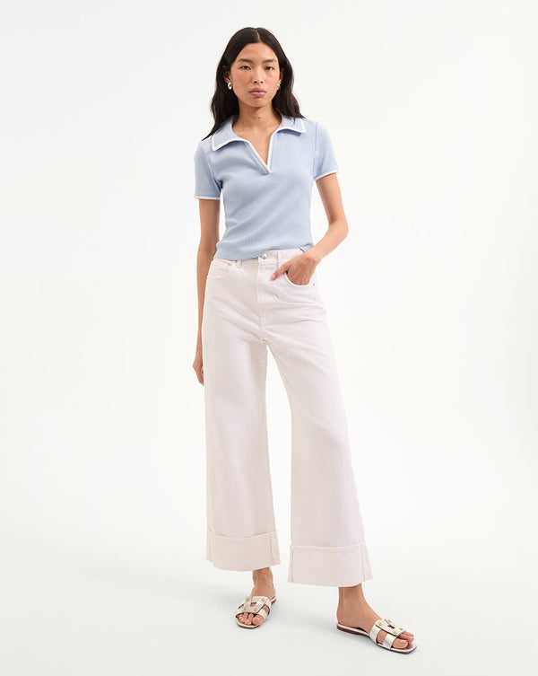 Kearney Polo Tee With Contrast Piping