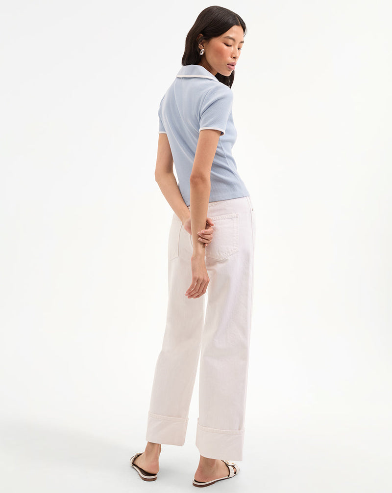 Kearney Polo Tee With Contrast Piping