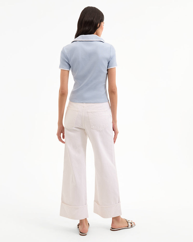 Kearney Polo Tee With Contrast Piping