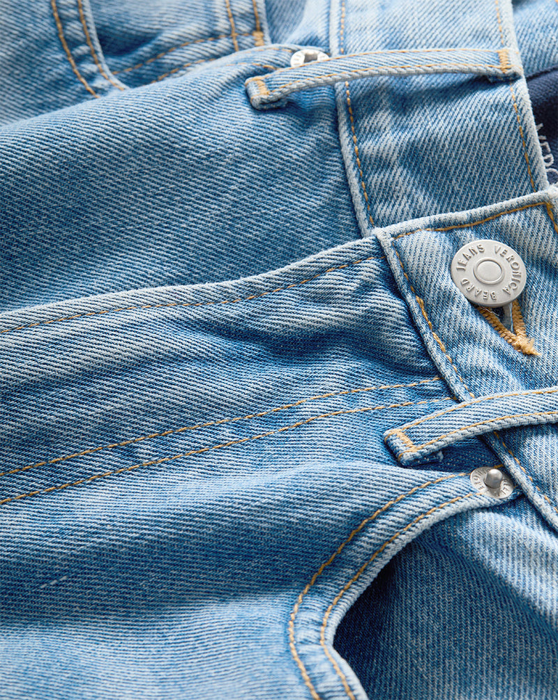 Taylor Cuffed Wide-Leg Jean