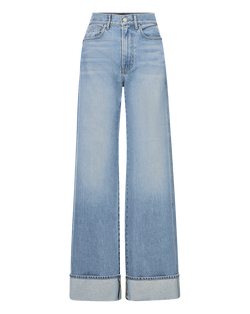 Taylor Cuffed Wide-Leg Jean
