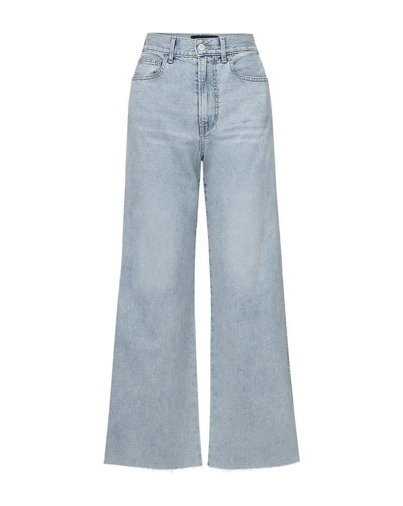 Taylor Cropped Wide-Leg Jean
