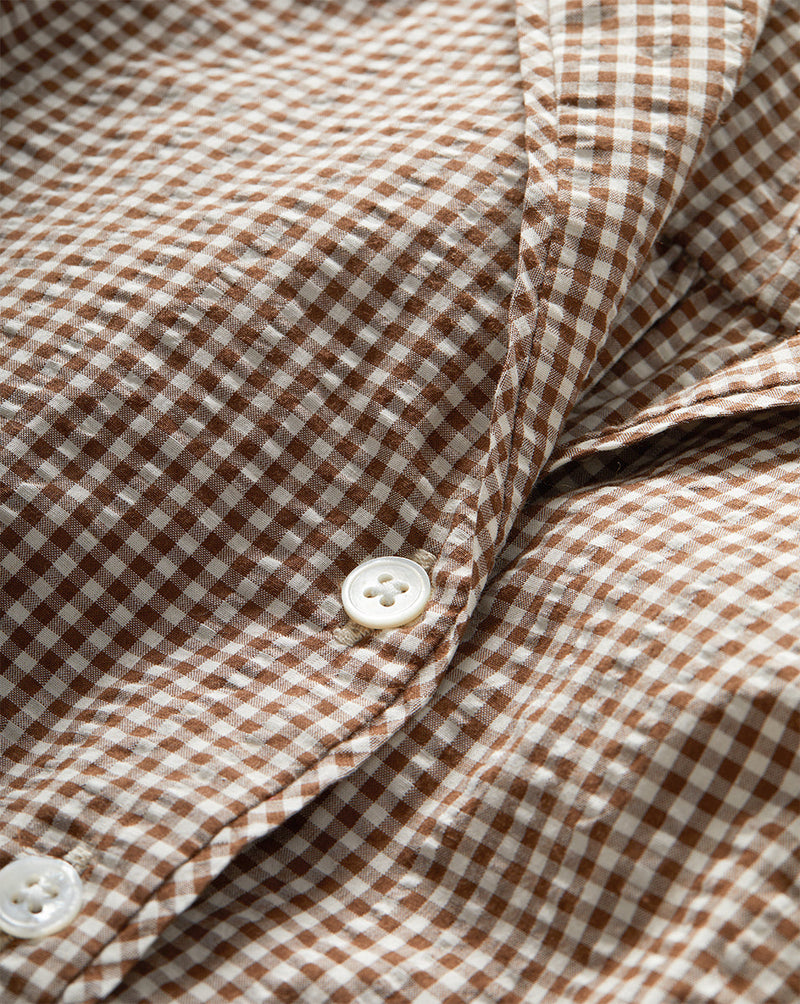 Ilene Gingham Button-Down Shirt