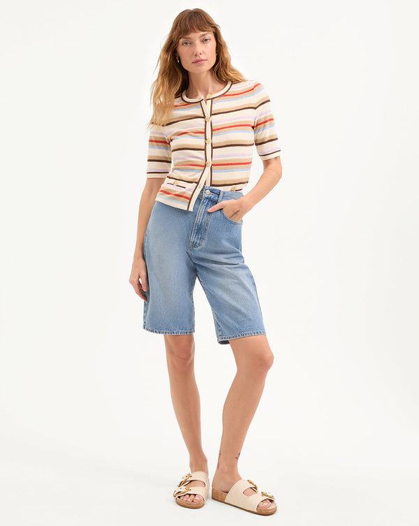 Charlotte Longline Denim Short