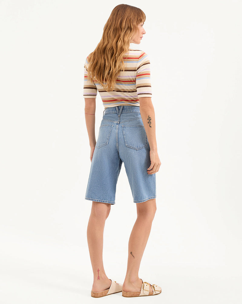 Charlotte Longline Denim Short