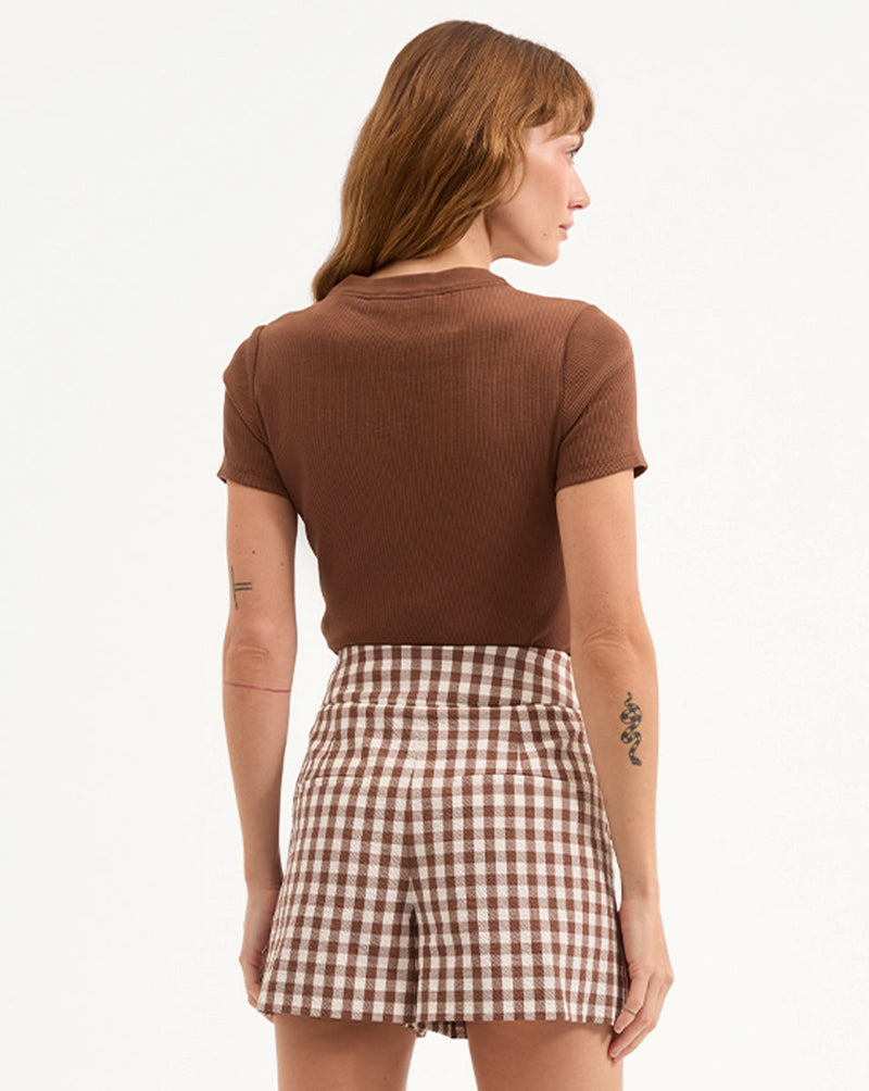 Dekalb Ribbed Henley T-Shirt