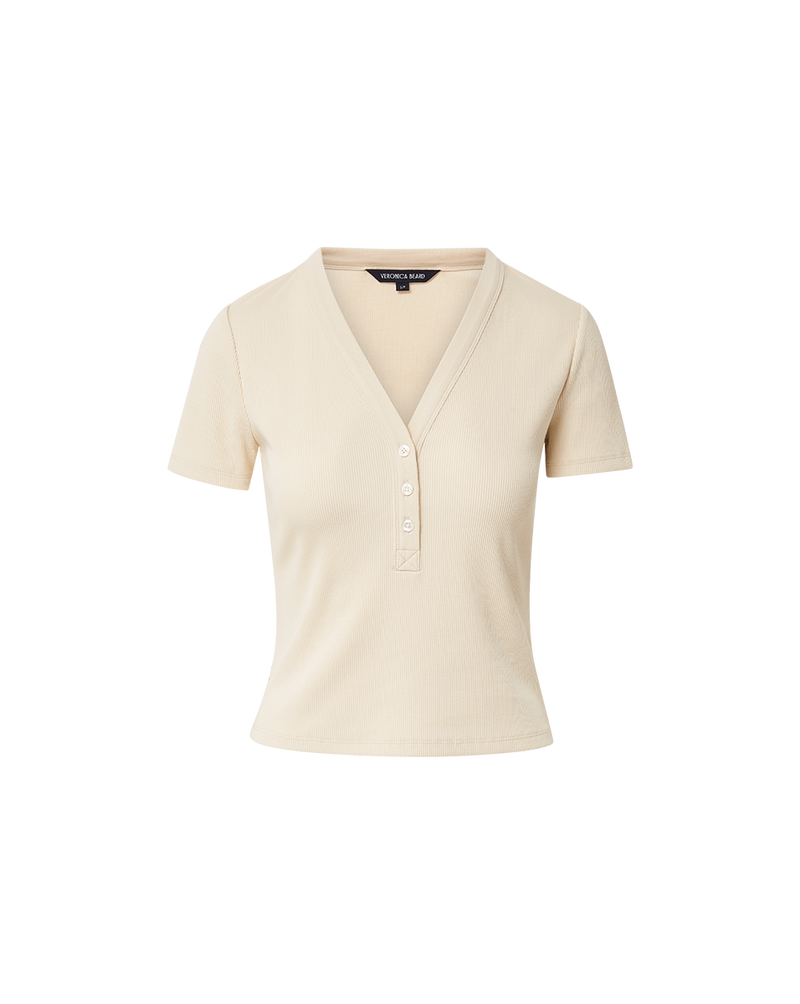 Dekalb Ribbed Henley T-Shirt