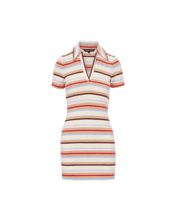 Bailey Striped Polo Mini Dress