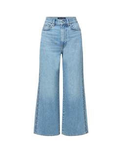 Taylor Scalloped Wide-Leg Jean
