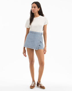 Diaz Denim Mini Skort