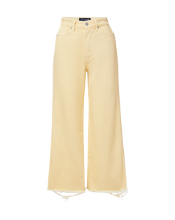Taylor Cropped Wide-Leg Jean