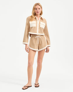 Mulberry Drawstring Short