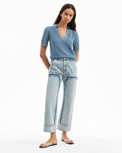 Dylan Straight-Leg Jeans