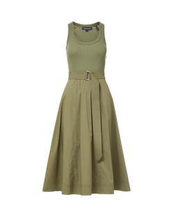 Ennis Belted Midi Dress