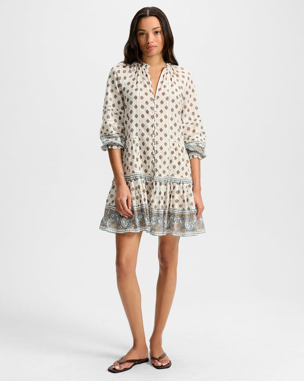 Belissa Paisley Mini Dress