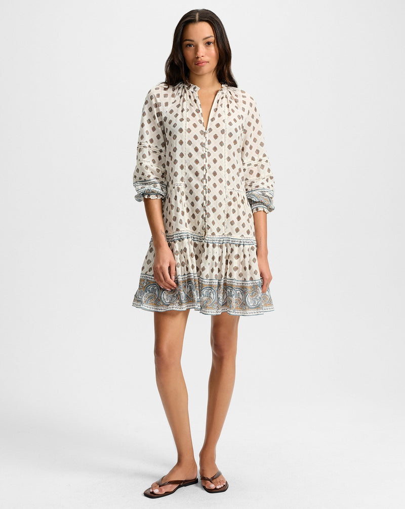 Belissa Paisley Mini Dress