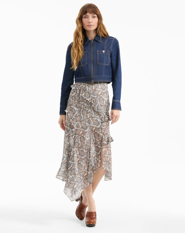 Patty Cropped Denim Jacket