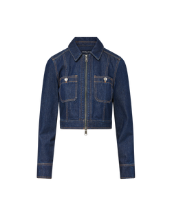 Patty Cropped Denim Jacket