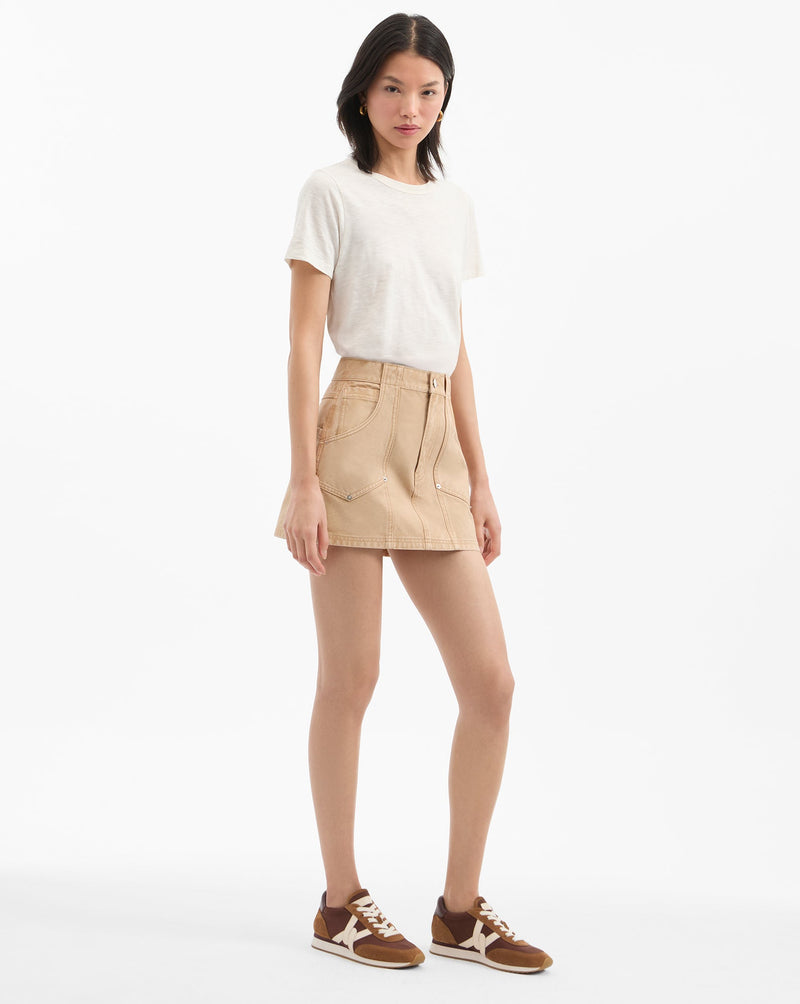 Stelene Denim Mini Skirt