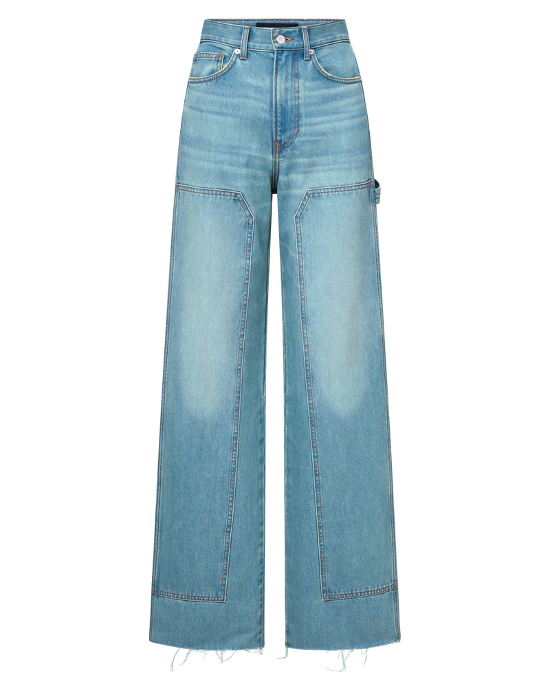 Taylor Wide-Leg Jean with Chaps