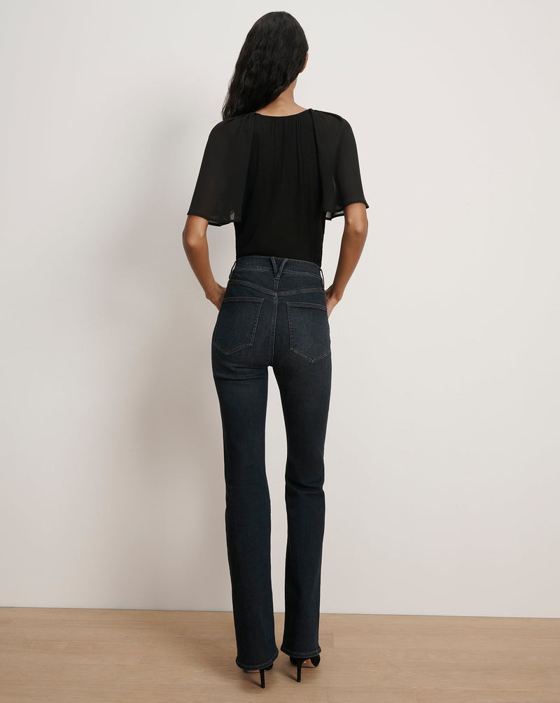 Arisa Chiffon-Sleeve T-Shirt