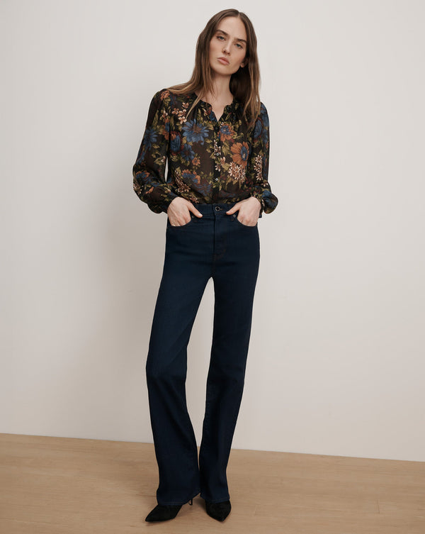 Crosbie Slim Wide-Leg Jean