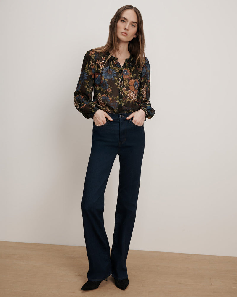 Crosbie Slim Wide-Leg Jean