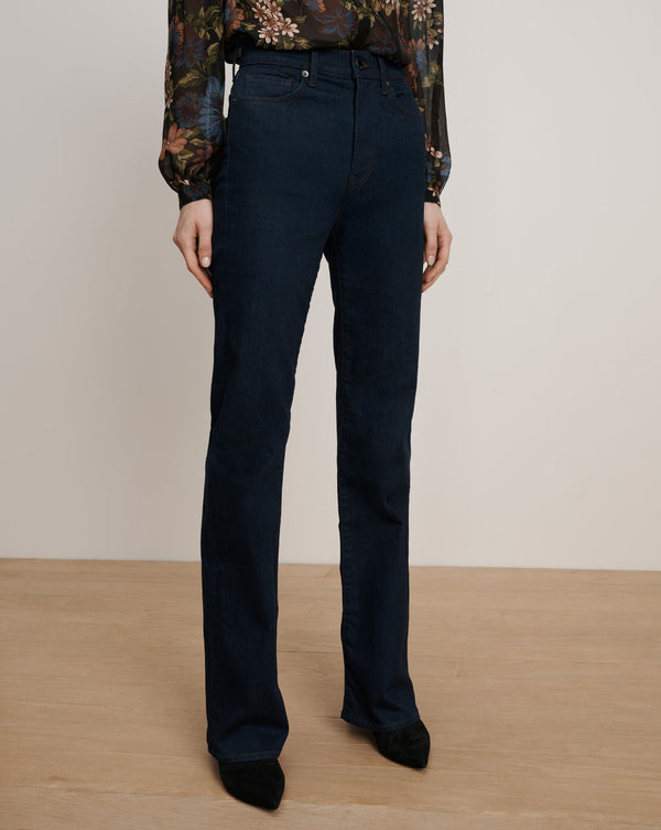 Crosbie Slim Wide-Leg Jean