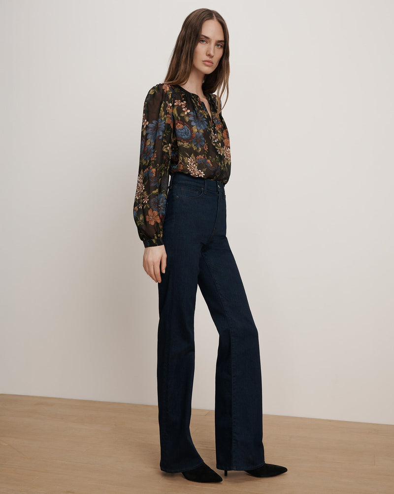 Crosbie Slim Wide-Leg Jean