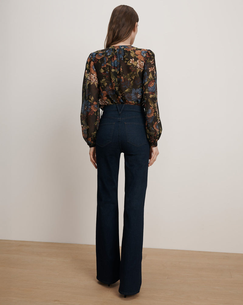Crosbie Slim Wide-Leg Jean