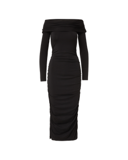 Tinette Off-The-Shoulder Midi Dress