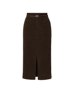 Pavana Corduroy Midi Skirt