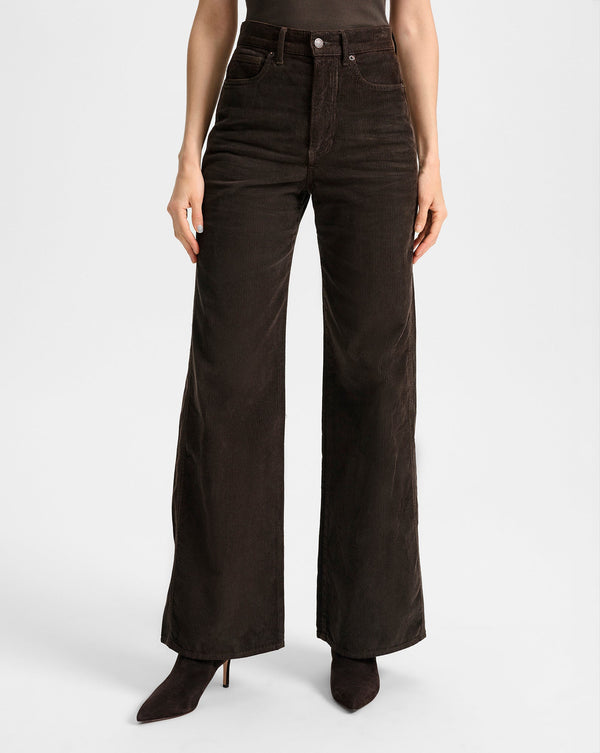 Taylor Corduroy Wide-Leg Pant