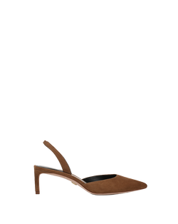 Caroline Suede Slingback Pump