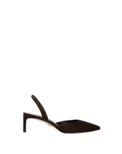 Caroline Suede Slingback Pump