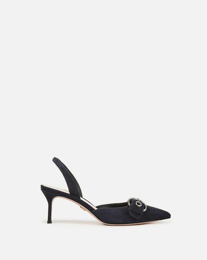 Roxy Suede Slingback Pump