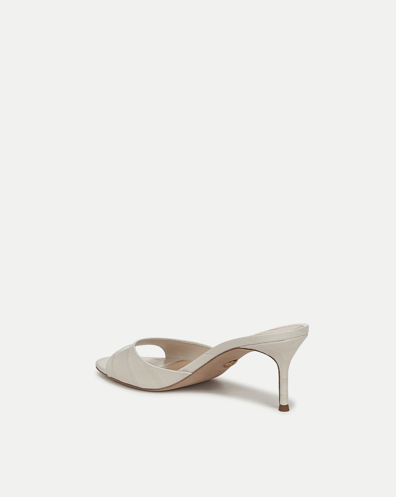 Tia Croc-Embossed Sandal