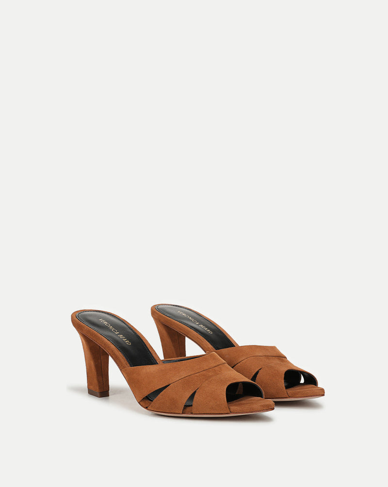 Cassiel Suede Slide Sandal