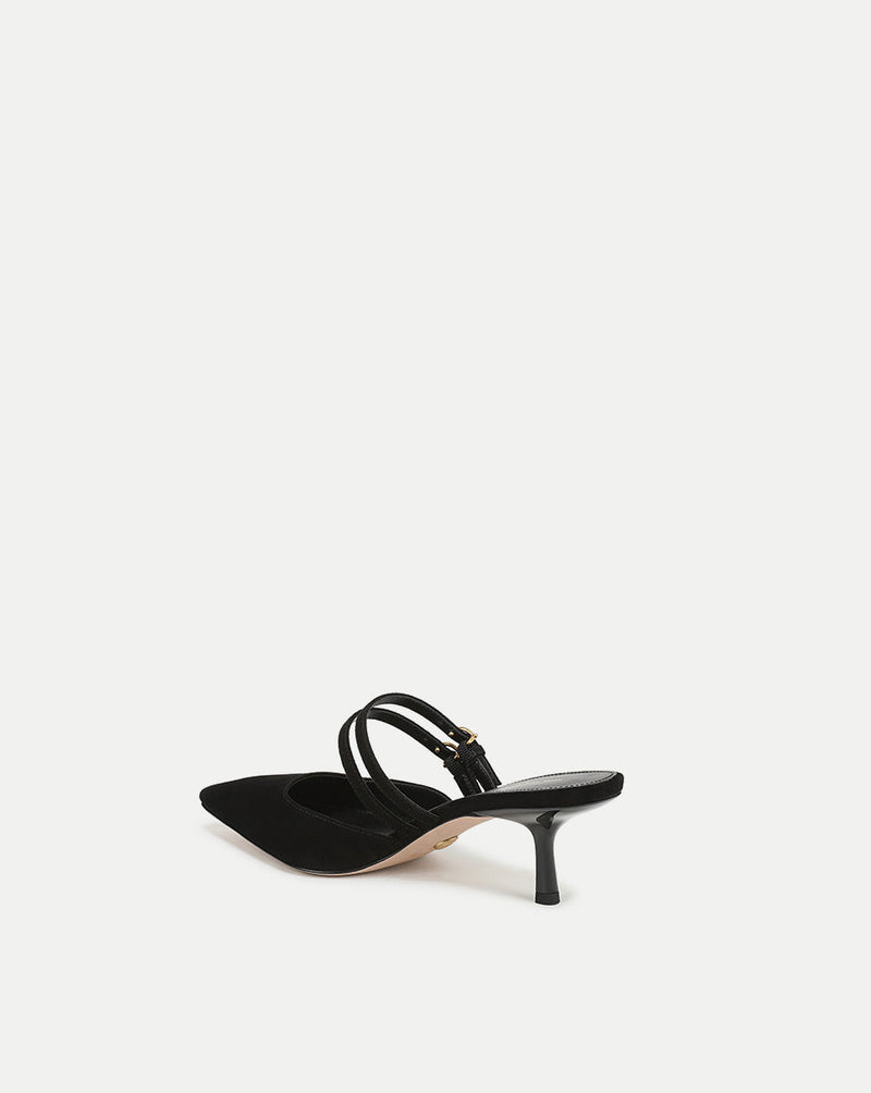 Corrie Kitten-Heel Mule