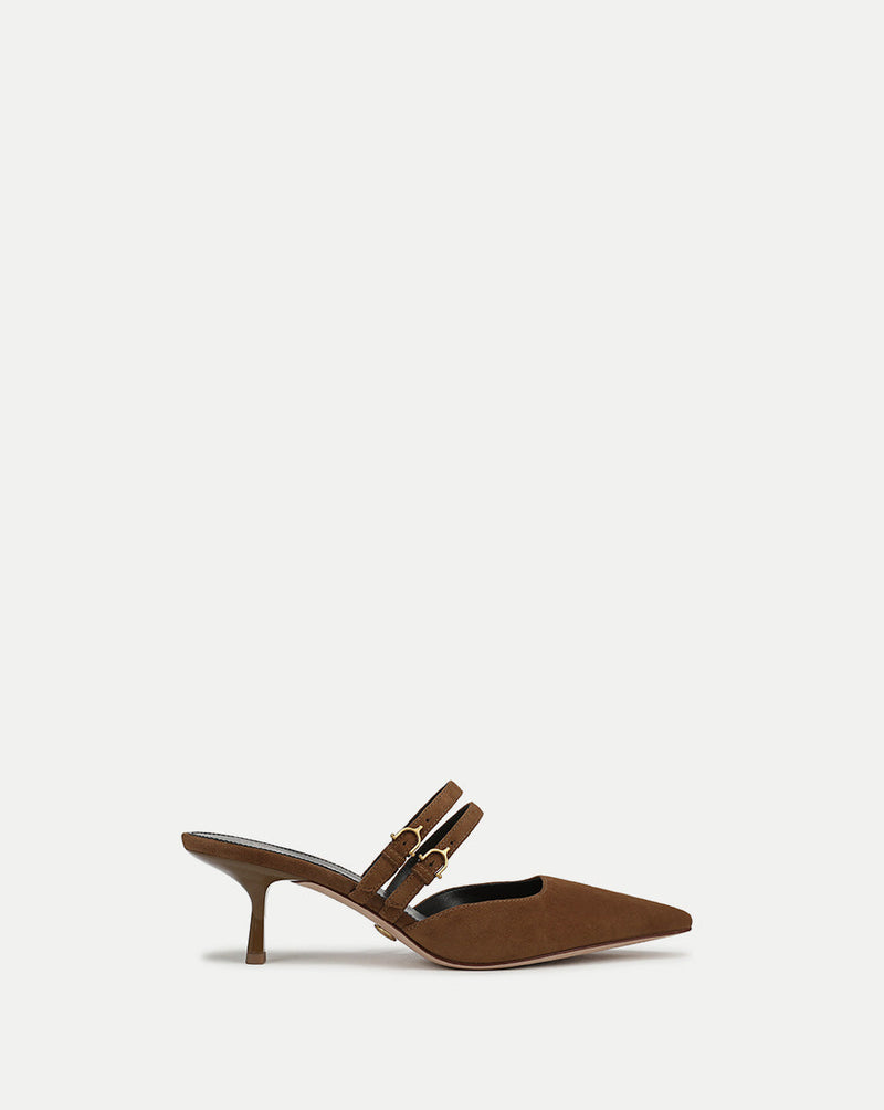 Corrie Kitten-Heel Mule