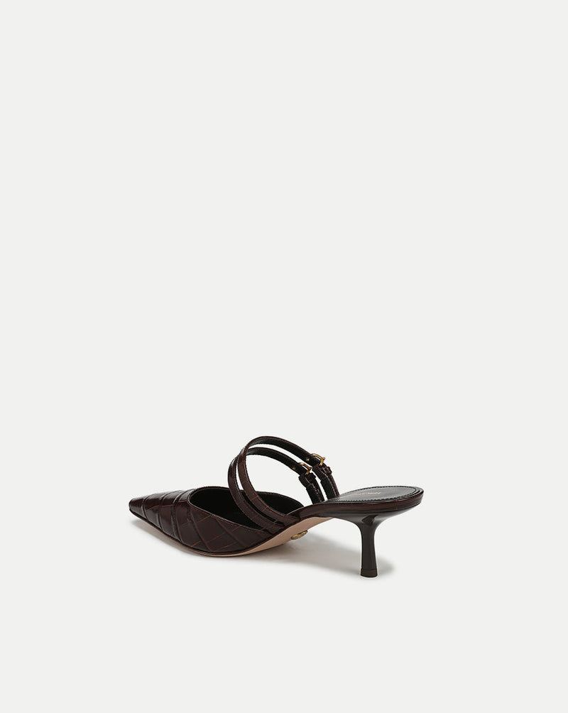 Corrie Kitten-Heel Mule
