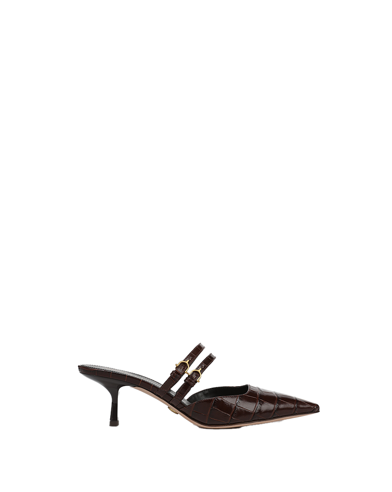 Corrie Kitten-Heel Mule