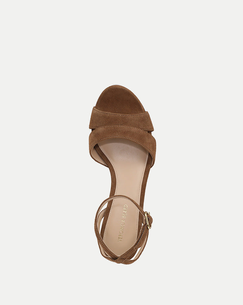 Drina Platform Block-Heel Sandal