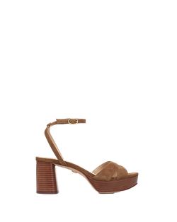 Drina Platform Block-Heel Sandal