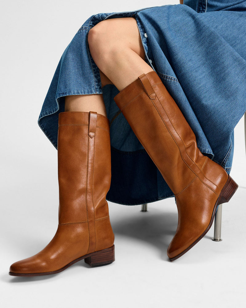 Dwyer Wide-Calf Riding Boot