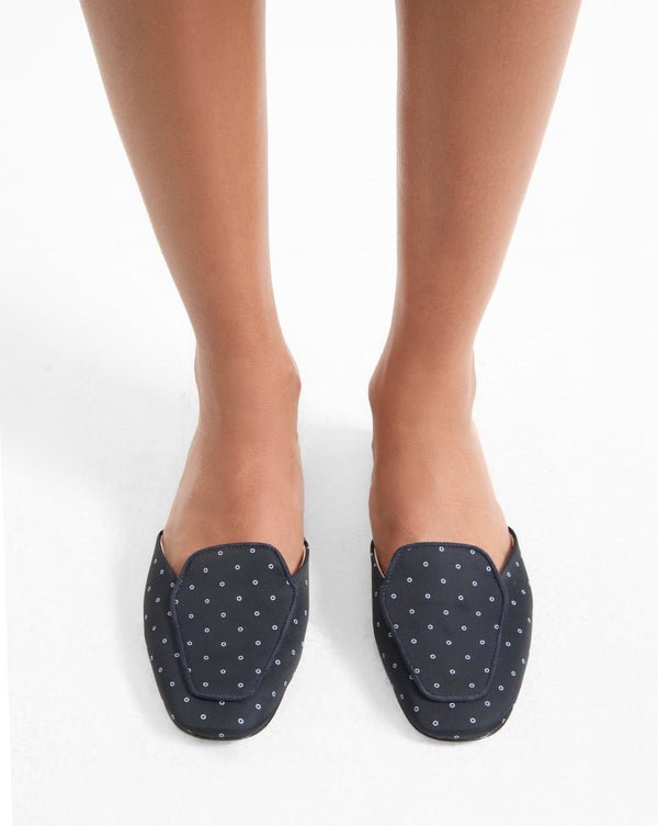 Moritz Printed Loafer Mule